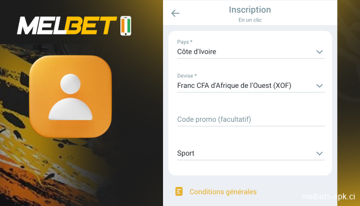 Remplir soigneusement les champs du formulaire d'inscription, étape 4