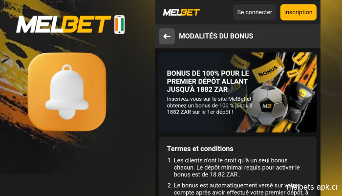 Recevez une notification de bonus de bienvenue, étape 7