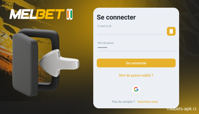Instructions d'inscription dans l’app Melbet
