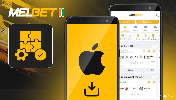 Appareils iOS compatibles avec l’app Melbet