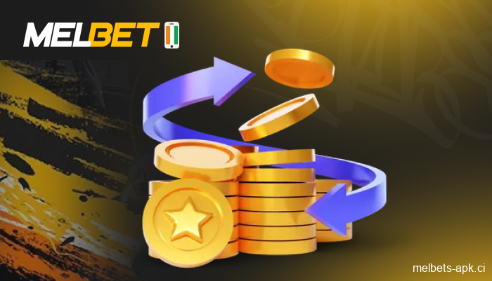 Cashback Melbet avec conditions spéciales